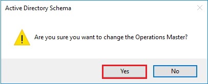 change directory change schema master