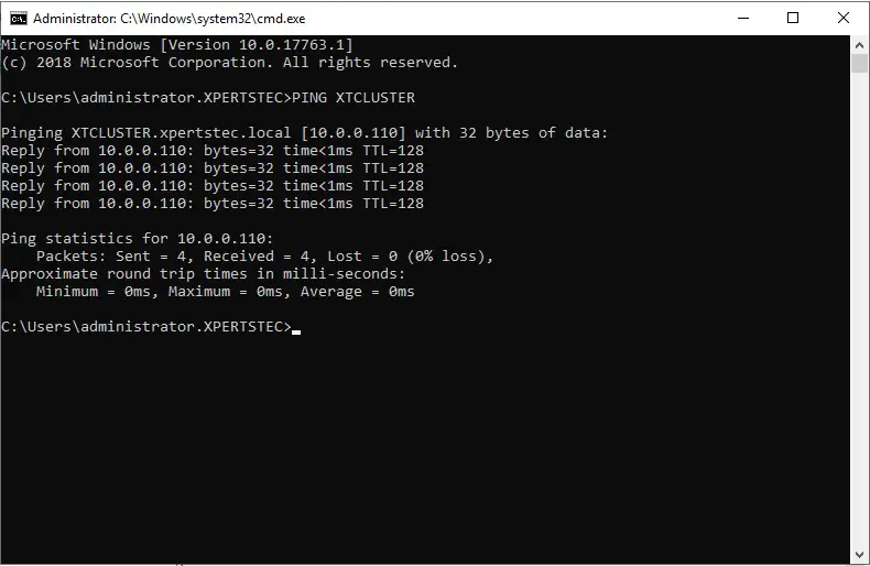 Failover Cluster Server 2019, How to create a Failover Cluster in Windows Server 2019 step by step.