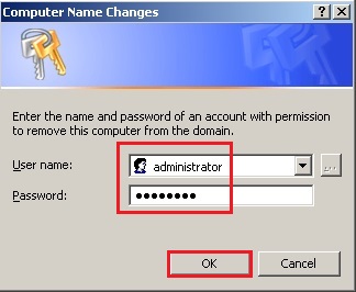 change name change server 2003