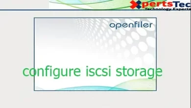 configure openfiler iscsi storage