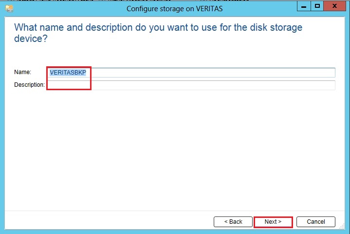 Storage Configuration Veritas, Step by step Veritas Backup Exec v20 storage configuration.