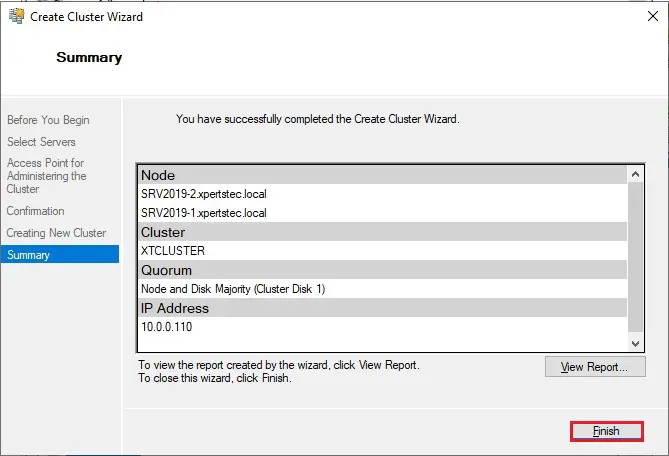 Failover Cluster Server 2019, How to create a Failover Cluster in Windows Server 2019 step by step.