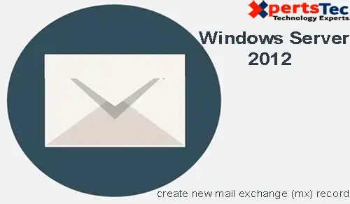 create new mail exchange (mx) record