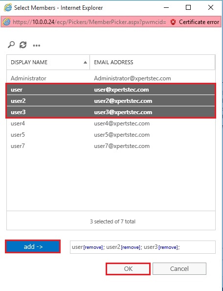 distribution group in exchange 2019