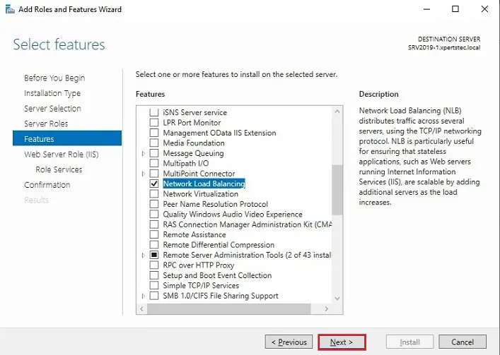 Network Load Balancing 2019, How to Configure Network Load Balancing 2019