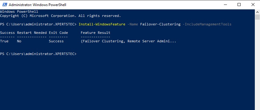 Failover Cluster Server 2019, How to create a Failover Cluster in Windows Server 2019 step by step.