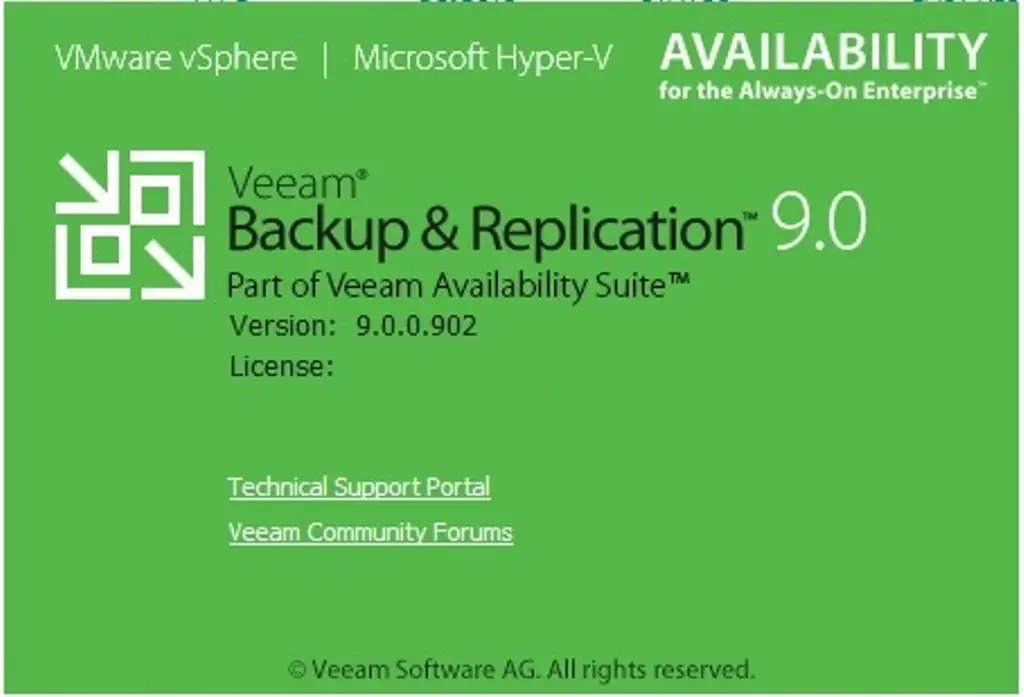 about veeam backup & replication v9