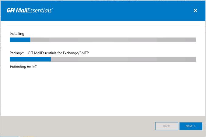 installation gfi mailessentials