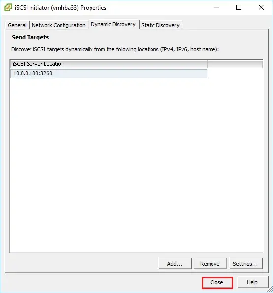 iscsi initiator properties