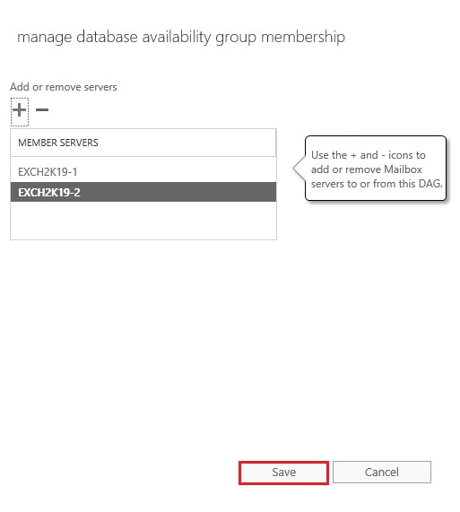 manage database availability group membership servers