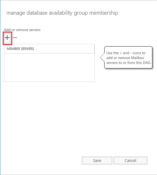 manage database availability group membership
