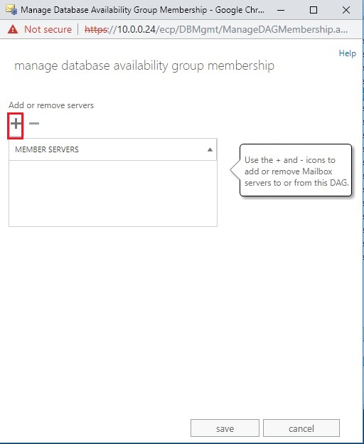 manage database availability group members