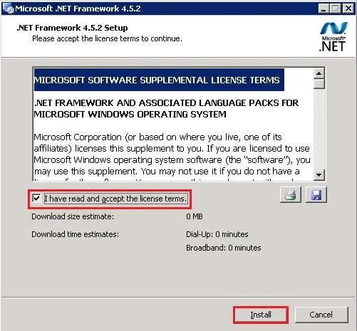 .net framework v4.0.30319 windows server 2008 r2 server