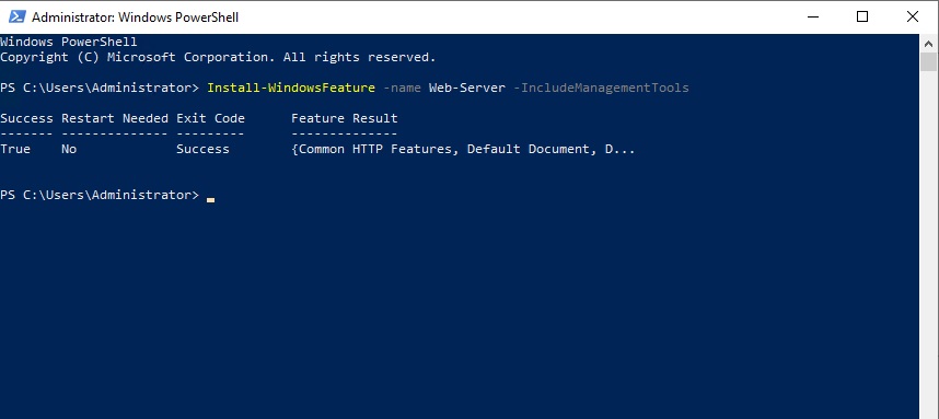 enable network load balancing powershell command