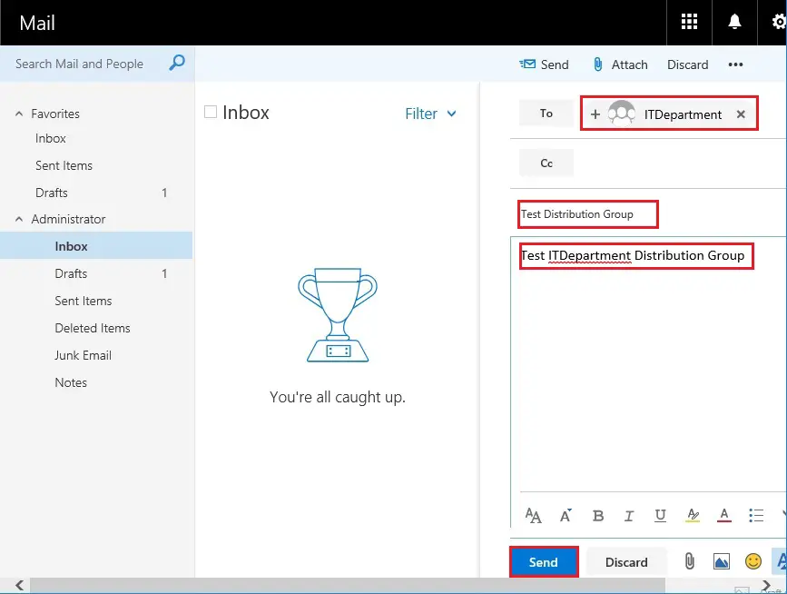 outlook web app