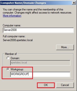 server 2008 name workgroup