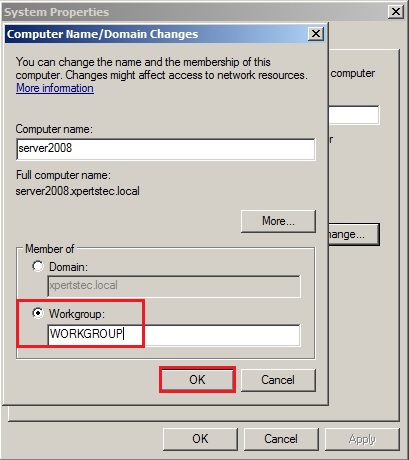 server 2008 name workgroup