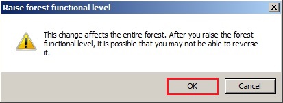 raise the forest functional level