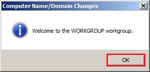 server 2008 welcome to workgroup