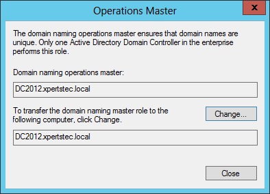 server 2012 domain and trust role change