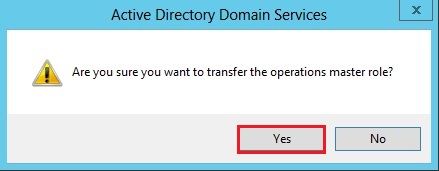 active directory 2012 operations masters transfer role