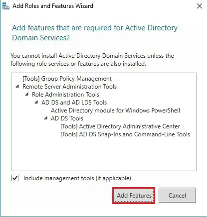 add required features