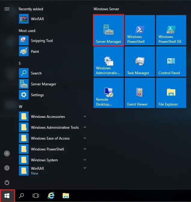 server 2016 desktop