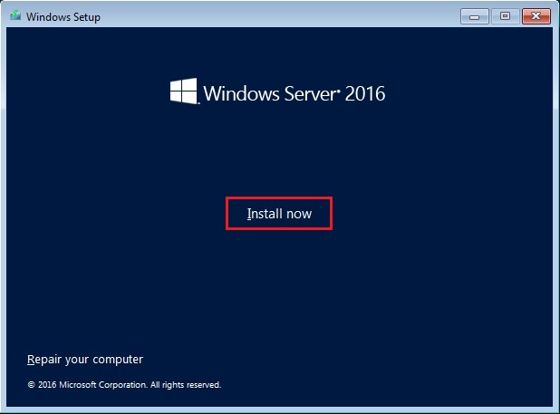 Install Windows Server 2016, How to Install Windows Server 2016 Step by Step.