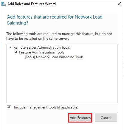 add feature for the required server 2019