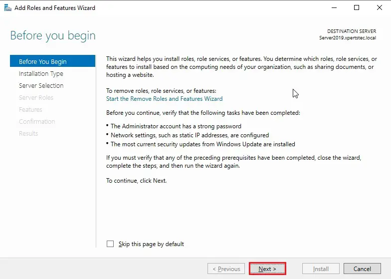 Install Additional Domain Controller, Install Additional Active Directory Domain Controller in Server 2019