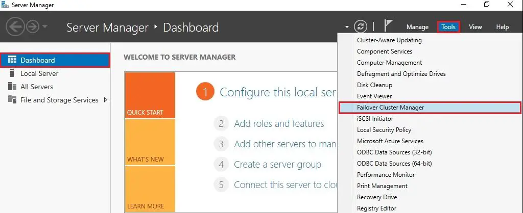 Failover Cluster Server 2019, How to create a Failover Cluster in Windows Server 2019 step by step.