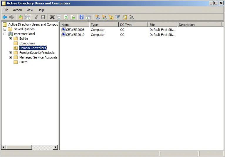 Active Directory Migration, Active Directory Migration From Windows Server 2008 r2 to 2019