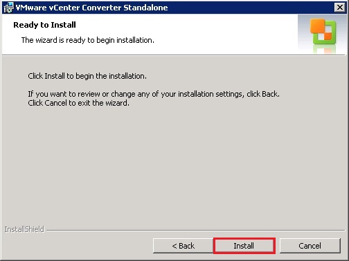 VMware vCenter Converter Standalone, VMware vCenter Converter Standalone installation step by step