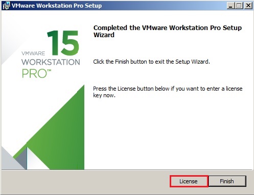 vmware workstation license