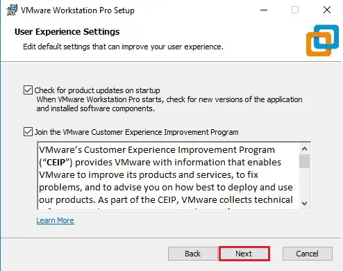 vmware workstation user experience