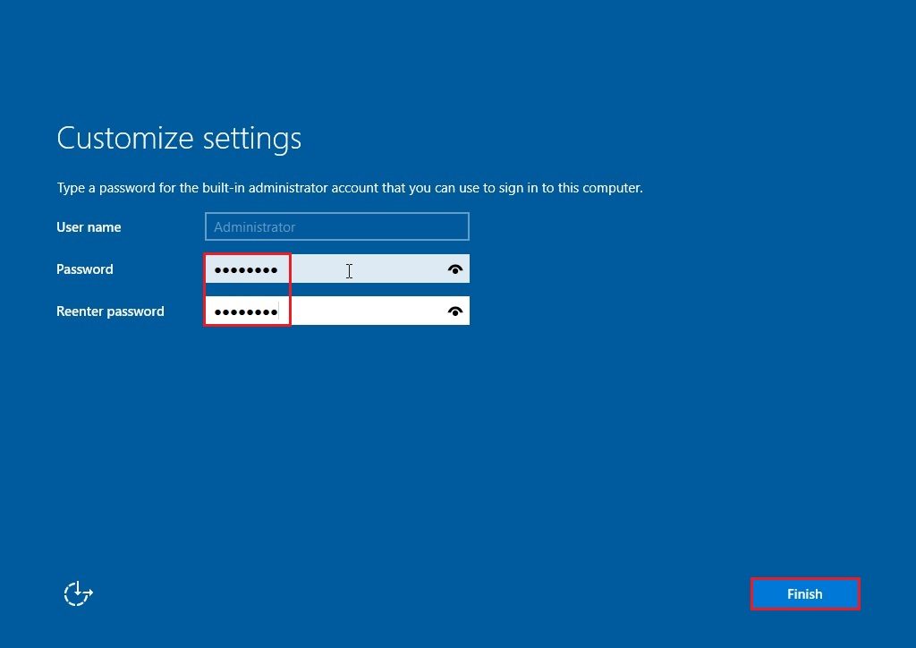 windows server 2016 login screen