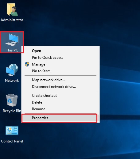 change computer name, How to change computer name in Windows Server 2019.