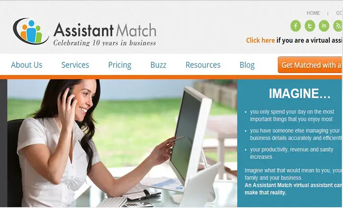 assistantmatch freelance jobs
