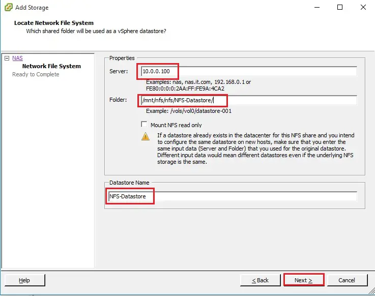 Connect Openfiler NFS Storage, How to Connect Openfiler to VMware ESXi as NFS storage.