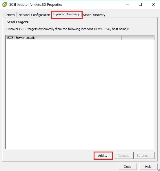 iscsi dynamic discovery openfiler