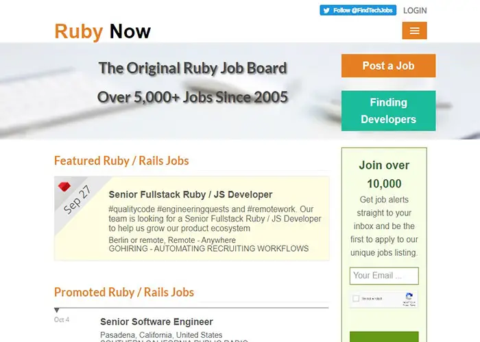 jobs.rubynow freelance jobs