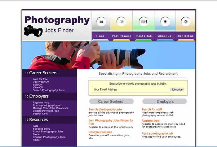 photographyjobsfinder freelance jobs