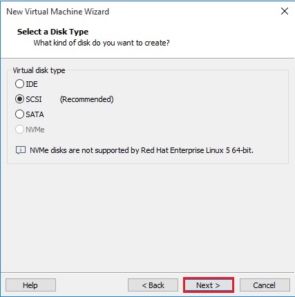 vmware workstation create virtual disk