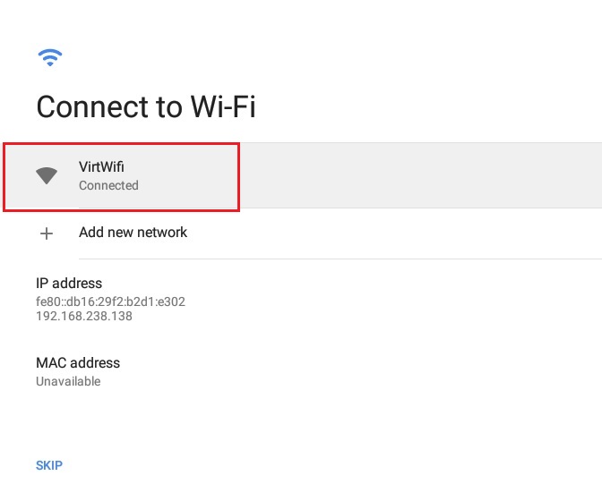android 8.1 connect to wifi