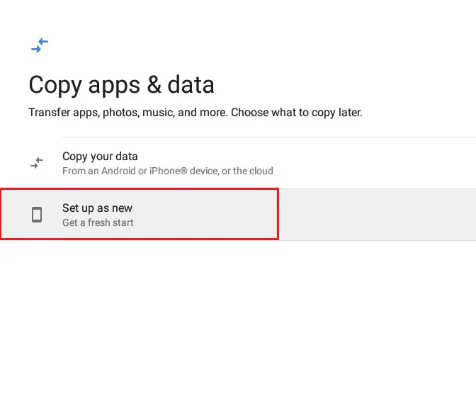 android 8.1 copy app & data