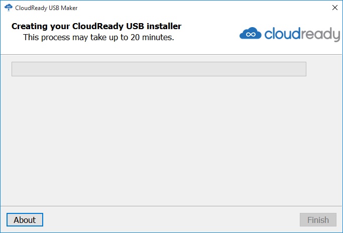 creating cloudready usb installer 