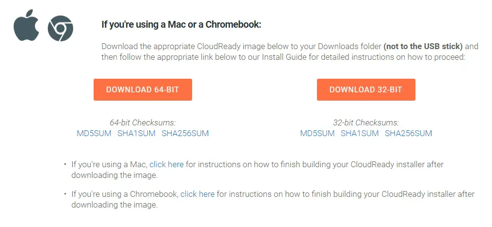 download cloudready image