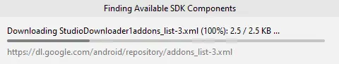 Finding SDK available components