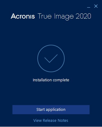 how to install acronis true image 2020