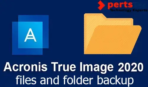 acronis backup files and folder